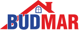 Logo Budmar - salon okien i drzwi, hurtownia budowlana w Zgierzu